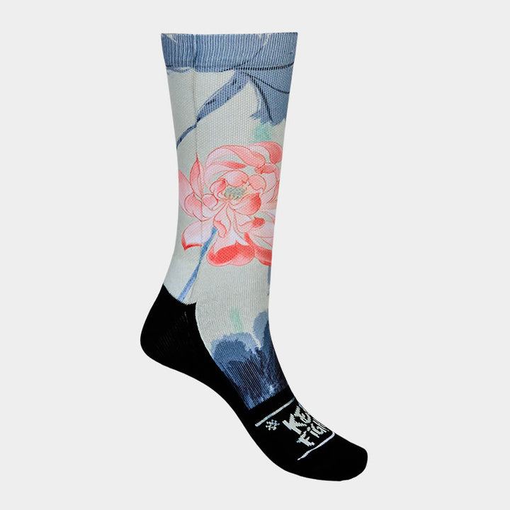 Calcetines unisex con estampado de loto y Buddha Stones para hombre y mujer - image 7