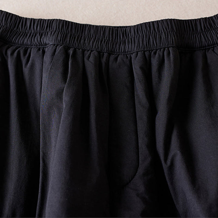 Pantalones harem gruesos para mujer con bolsillos, estampado Buddha Stones. - image 27
