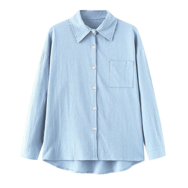 Conjunto de 2 piezas de camisa de manga larga con bolsillos y pantalones con cordón para meditación, de algodón y lino, con Buddha Stones , para mujer - image 26