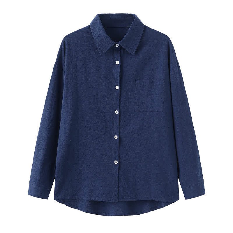 Conjunto de 2 piezas de camisa de manga larga con bolsillos y pantalones con cordón para meditación, de algodón y lino, con Buddha Stones , para mujer - image 32