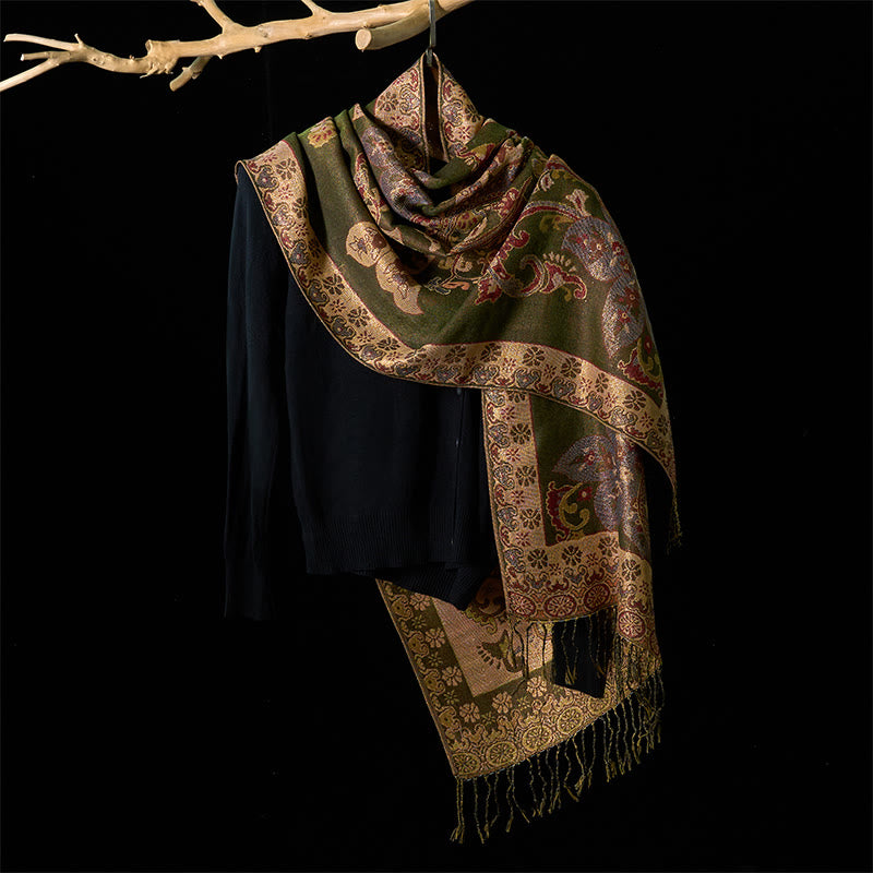 Bufanda chal acogedora con Buddha Stones - image 1