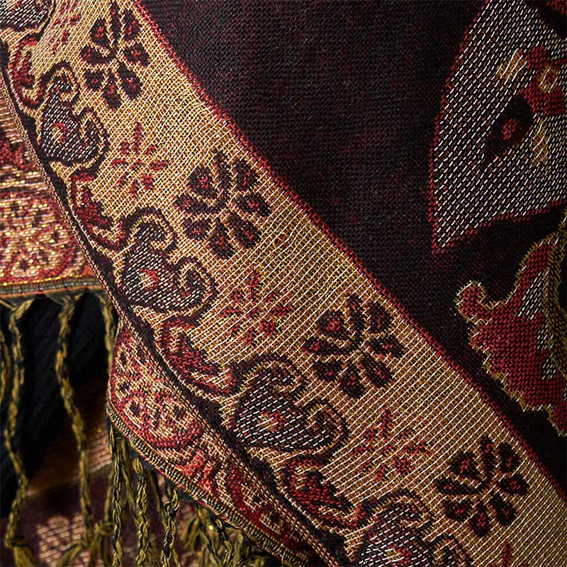 Bufanda chal acogedora con Buddha Stones - image 9