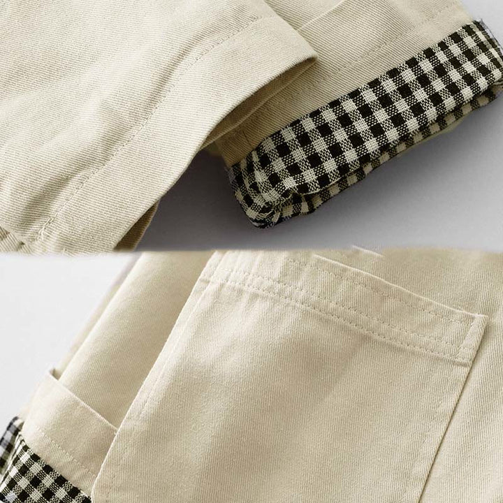 Chaqueta de algodón con diseño de patchwork y bolsillos para mujer de Buddha Stones Commute - image 8