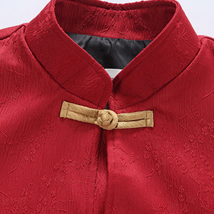 Chaqueta de algodón para hombre, de manga larga, con cuello alto y bolsillos, con estampado de Buddha Stones en jacquard - image 3