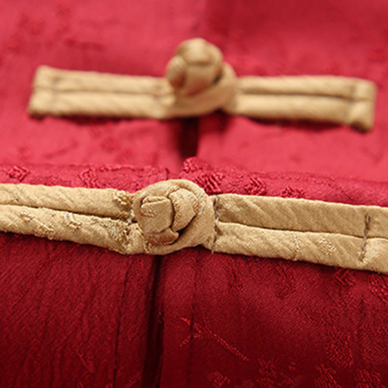 Chaqueta de algodón para hombre, de manga larga, con cuello alto y bolsillos, con estampado de Buddha Stones en jacquard - image 4