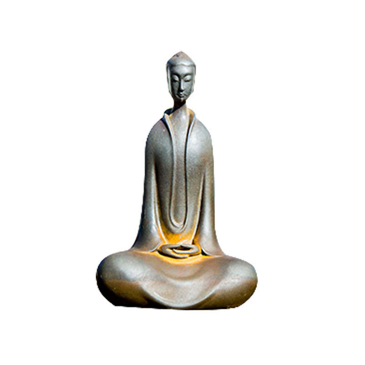 Buddha Stones Estatua de Resina Hecha a Mano de Polvo de Hierro Oxidado de Buda Sakyamuni Decoración del Hogar - image 28