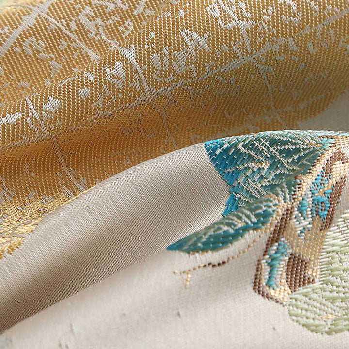 Chaqueta de manga larga para hombre con bolsillos , Buddha Stones, pato mandarín, peonía y rana con botones - image 13