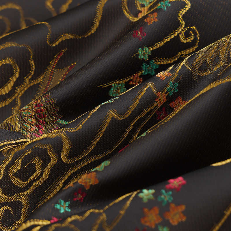 Chaqueta de manga larga para hombre con bolsillos, botones de rana , Buddha Stones, fénix colorido y nubes auspiciosas - image 11