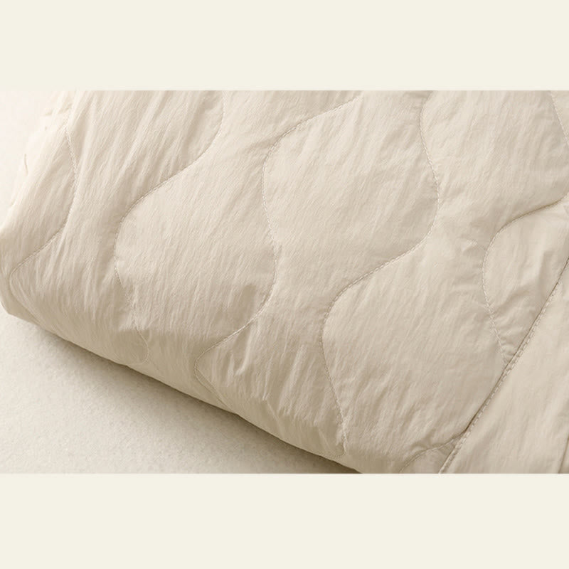 Pantalones térmicos de algodón para mujer, de color liso, con bolsillos , de Buddha Stones, para invierno - image 3