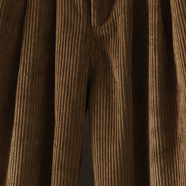 Pantalones harén Buddha Stones de invierno para mujer, de pana lisa, de algodón, de cintura alta, forrados con vellón y bolsillos - image 21