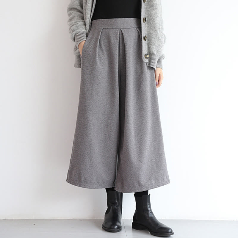 Pantalones Buddha Stones con cintura elástica y bolsillos para mujer, tallas 7-8 - image 6