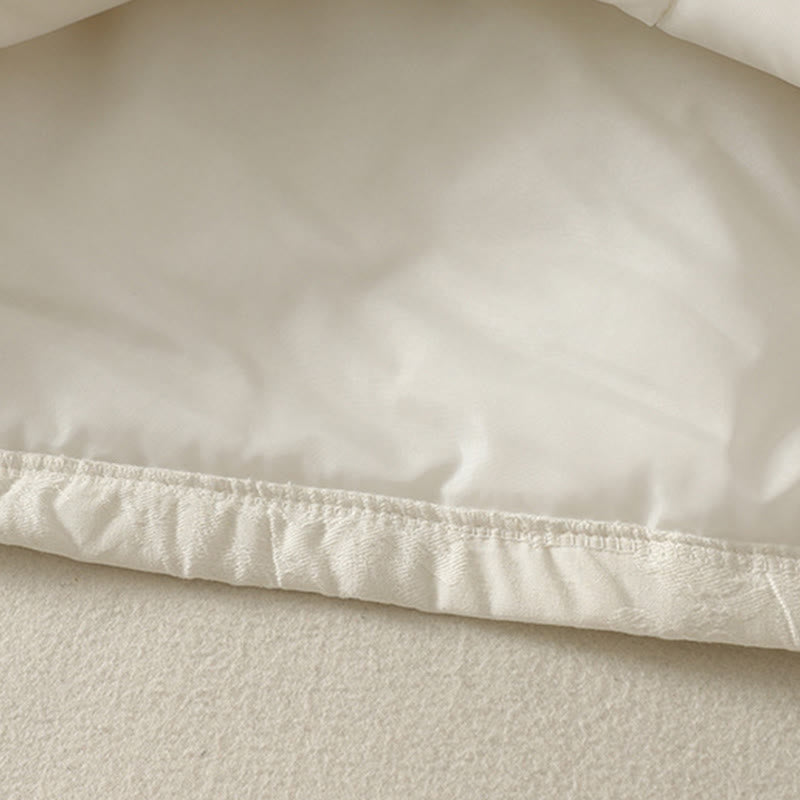 Chaqueta de algodón de manga larga con botones de rana y bolsillos para mujer de Buddha Stones - image 13