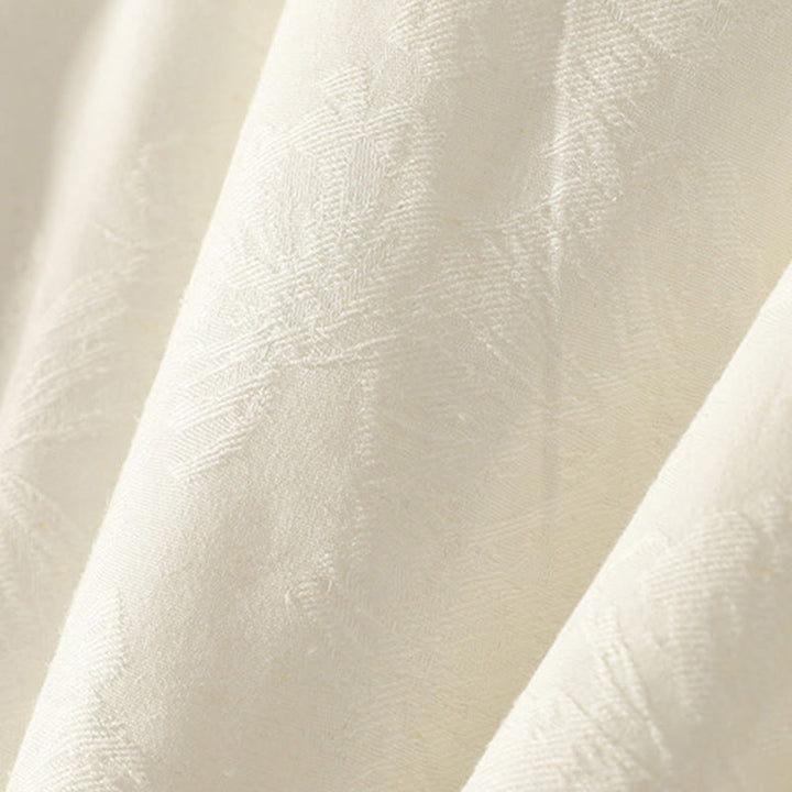 Chaqueta de algodón de manga larga con botones de rana y bolsillos para mujer de Buddha Stones - image 10