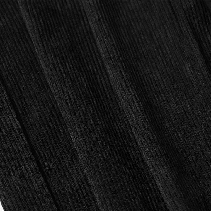 Pantalones anchos de pana y poliéster con botones y bolsillos para mujer de Buddha Stones - image 27