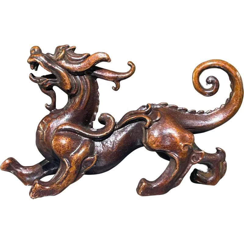 Buddha Stones pequeñas de aleación PiXiu, decoración para la riqueza y la suerte, 9,2 x 2,4 x 5,2 cm - image 10