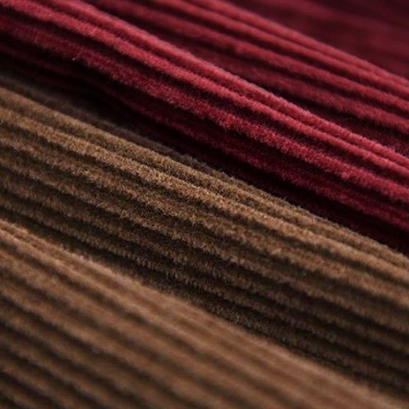 Pantalones térmicos de pana de algodón con forro polar y bolsillos para mujer de Buddha Stones - image 11