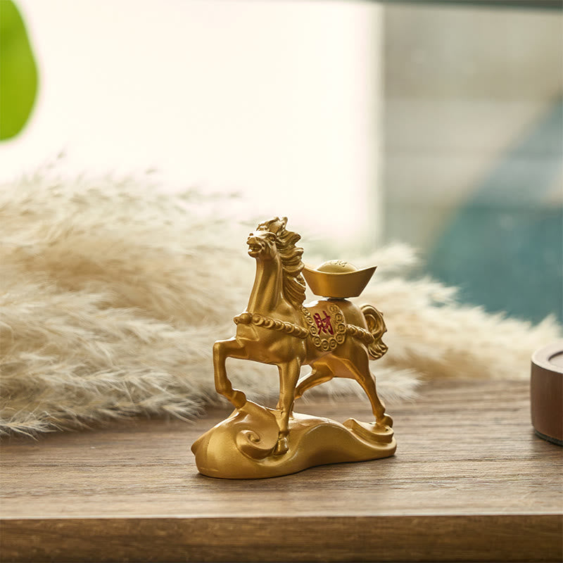 Buddha Stones del zodíaco chino del año del caballo para atraer la fortuna y la prosperidad, decoración del hogar. - image 7