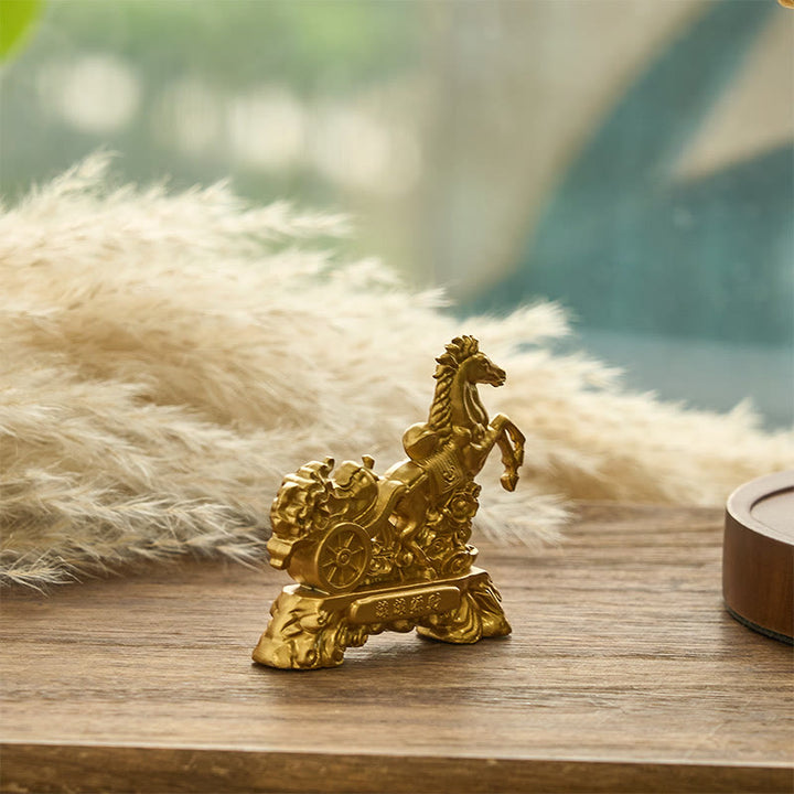 Buddha Stones "Hazte Rico Ahora" Lingote de Col del Año del Caballo Decoración del Hogar - image 4