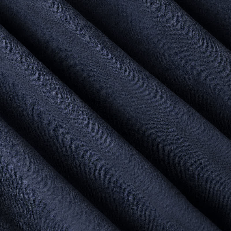 Camisa étnica de algodón con cuello alto, manga larga y botones de rana para mujer, con Buddha Stones y bolsillos - image 27