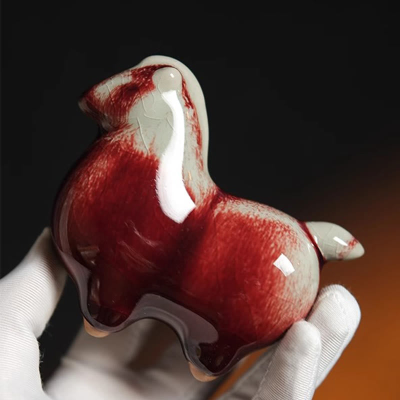 Buddha Stones, Año del Caballo, Cerámica, Prosperidad, Decoración del Hogar - image 3