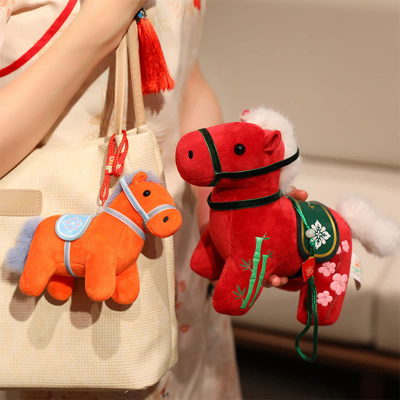 Muñeco de Buddha Stones del año del caballo, bambú, dragón, loto y fénix, para decoración del hogar. - image 5