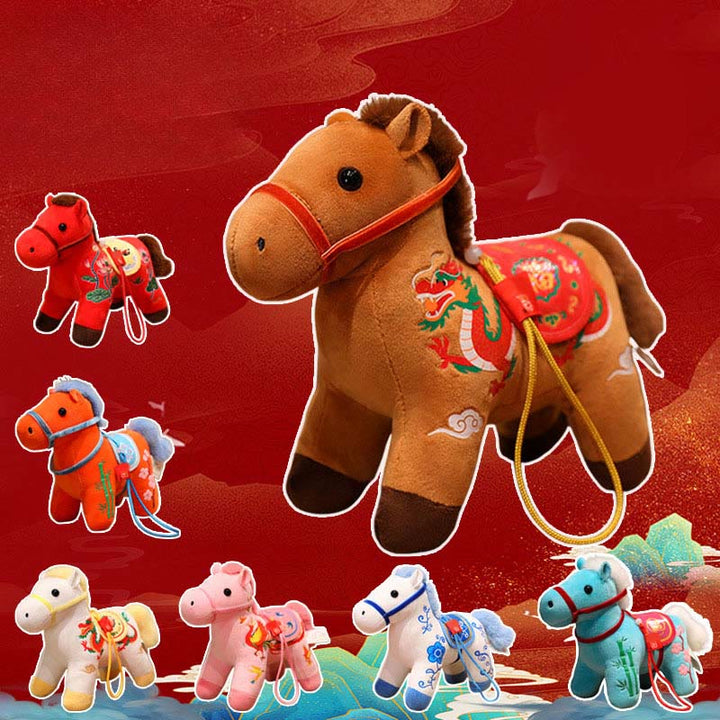 Muñeco de Buddha Stones del año del caballo, bambú, dragón, loto y fénix, para decoración del hogar. - image 26