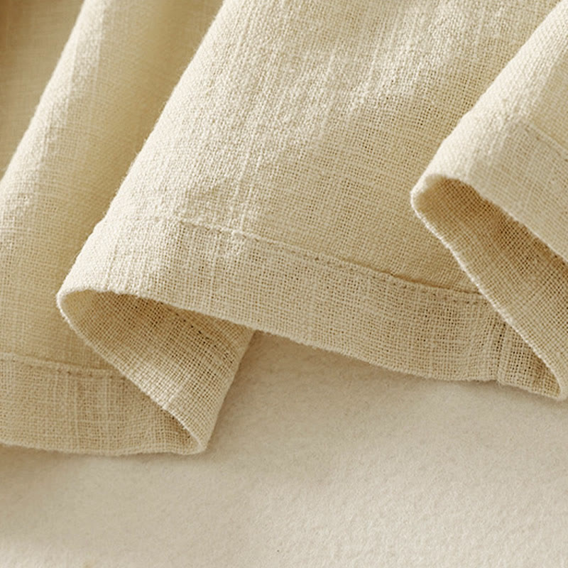 Camisa de manga larga para mujer, estilo zen, de algodón y lino , con Buddha Stones (estilo chino). - image 15