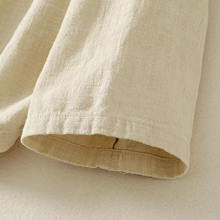 Camisa de manga larga para mujer, estilo zen, de algodón y lino , con Buddha Stones (estilo chino). - image 13