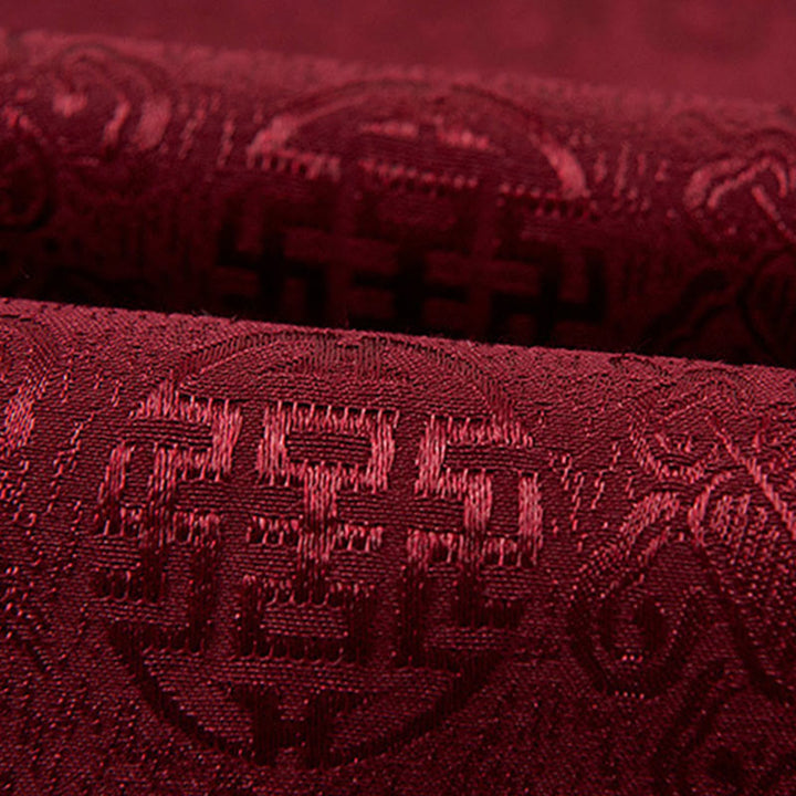 Chaqueta de traje Tang para hombre, de manga larga, cuello alto, con bordado de Buddha Stones y bolsillos. - image 6