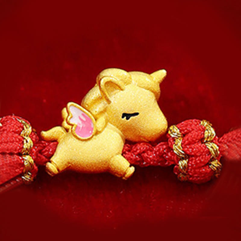 Pulsera de plata de ley 925 con Buddha Stones , Año del Caballo, Suerte, Fortuna, Hilo Rojo, Fuerza - image 9