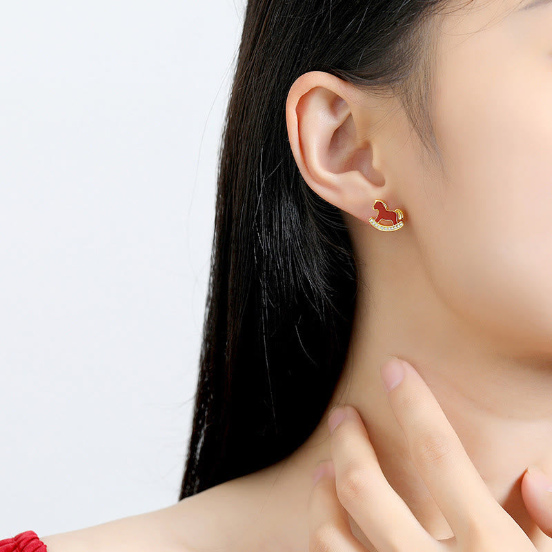 Pulsera Buddha Stones de plata de ley 925 con hilo rojo y ágata roja, símbolo del Año del Caballo. - image 16