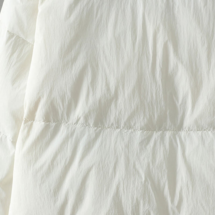 Chaqueta térmica de manga larga para mujer con bolsillos, bordado de flores de durazno y piedras de Buddha Stones. - image 23