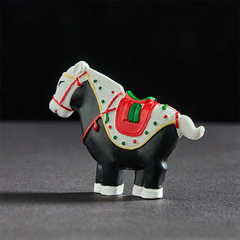 Imán para nevera con diseño de caballo y Buddha Stones para la prosperidad y la decoración del hogar - image 2