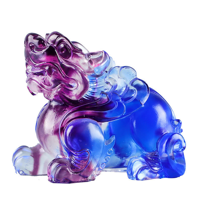 Buddha Stones, Cristal Liuli Pixiu, Atracción de Riqueza y Suerte, Decoración para el Hogar - image 6