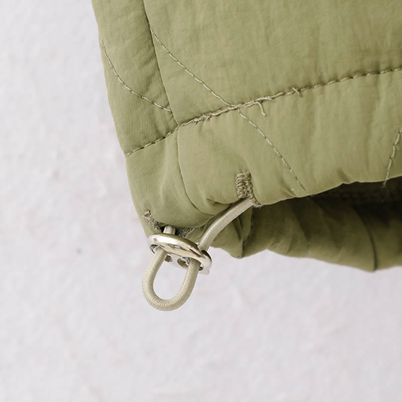 Pantalones térmicos gruesos para mujer Buddha Stones, lisos, con puño elástico, cordón ajustable y bolsillos. - image 20