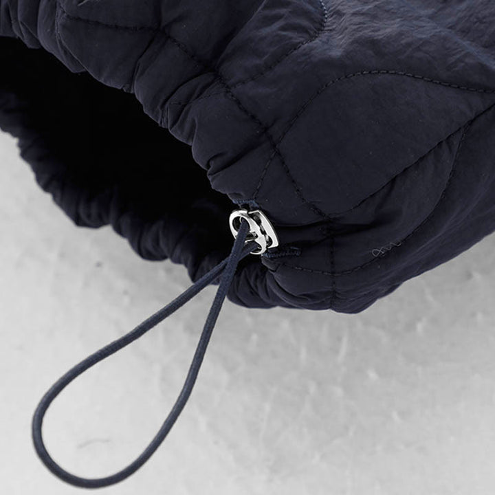 Pantalones térmicos gruesos para mujer Buddha Stones, lisos, con puño elástico, cordón ajustable y bolsillos. - image 8