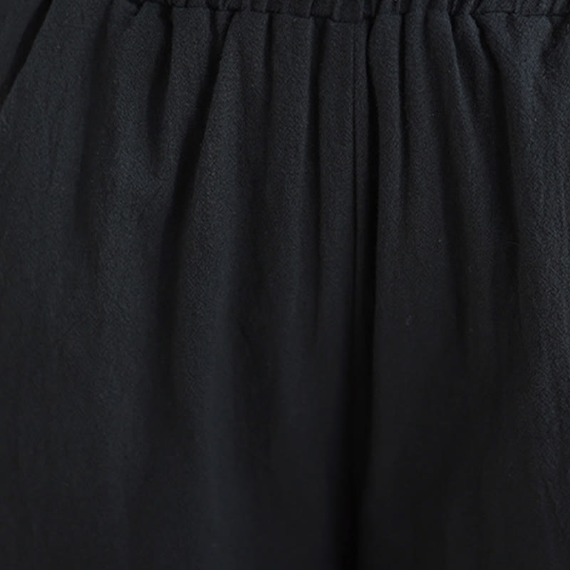 Conjunto de meditación zen para mujer con estampado de Buddha Stones : camiseta de manga larga con cuello en V y pantalón de pierna ancha. - image 20