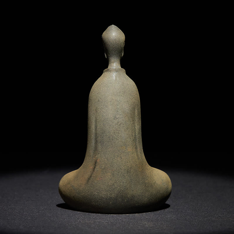 Buddha Stones Estatua de Resina Hecha a Mano de Polvo de Hierro Oxidado de Buda Sakyamuni Decoración del Hogar - image 5