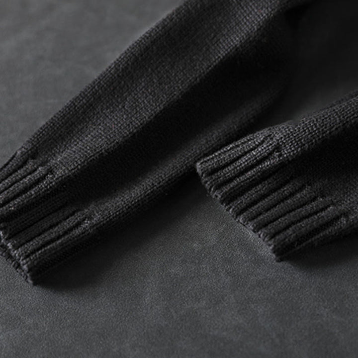 Cárdigan de manga larga para mujer, de algodón, con diseño liso de botones coloridos y Buddha Stones. - image 6