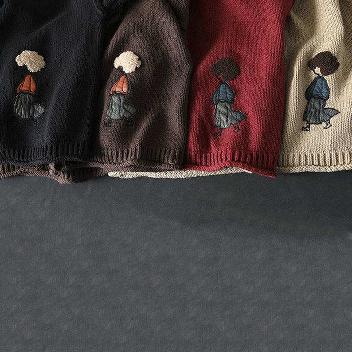 Cárdigan de manga larga para mujer, de algodón, con botones y estampado de figuras de patchwork con Buddha Stones. - image 21