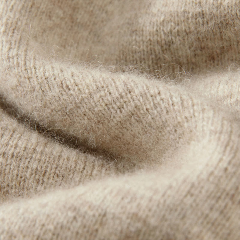 Suéter de lana de manga larga para hombre, color liso, con botones de rana chinos y Buddha Stones ( invierno). - image 12