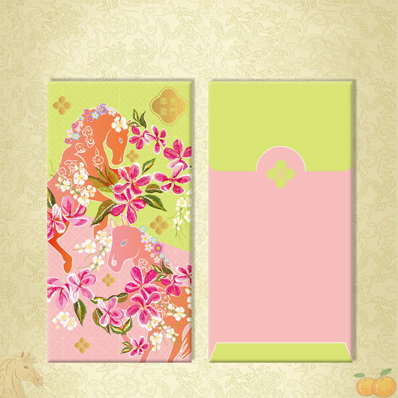 Buddha Stones, 6 unidades, multicolor, sobre rojo chino, para la prosperidad, Año del Caballo 2026, Año Nuevo. - 6 piezas: La prosperidad llena tu hogar - image 1