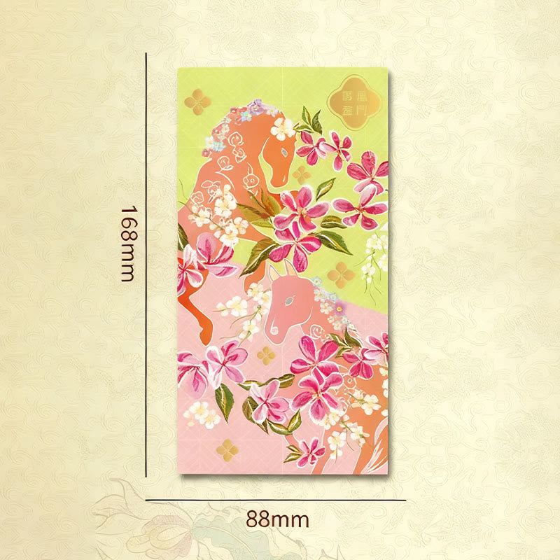 Buddha Stones, 6 unidades, multicolor, sobre rojo chino, para la prosperidad, Año del Caballo 2026, Año Nuevo. - image 2