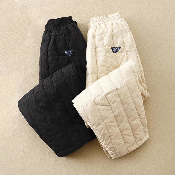 Pantalones térmicos de invierno con bolsillos para mujer Buddha Stones - image 13