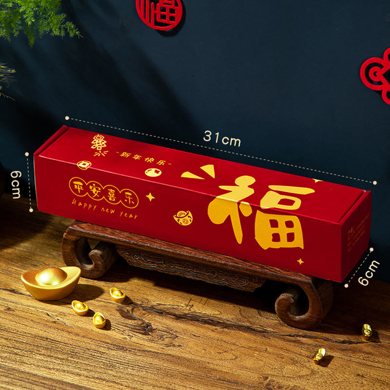 Buddha Stones Año del Caballo Diseño de borla magnética del Festival de Primavera Bendiciones Coplas de primavera  - image 7