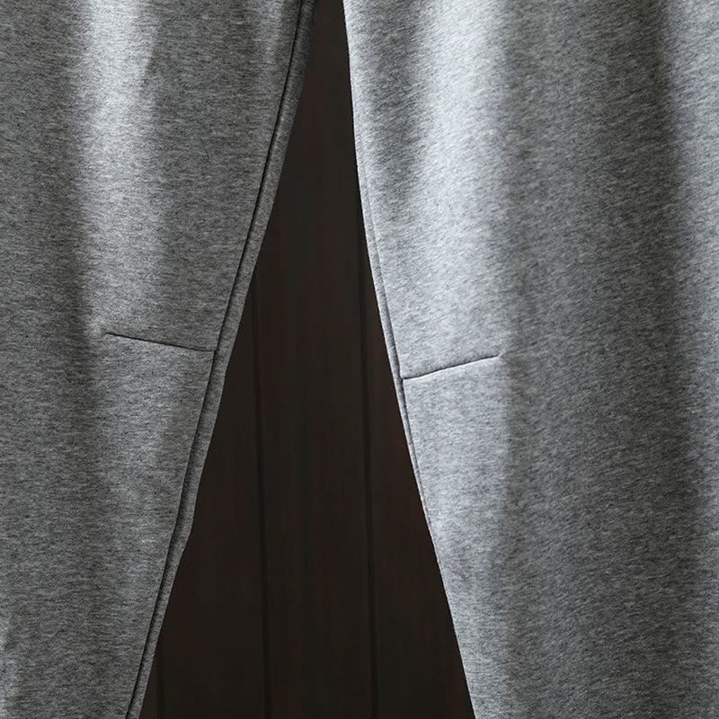 Pantalones de algodón para mujer con bolsillos y bloques de color liso de Buddha Stones Fall - image 6