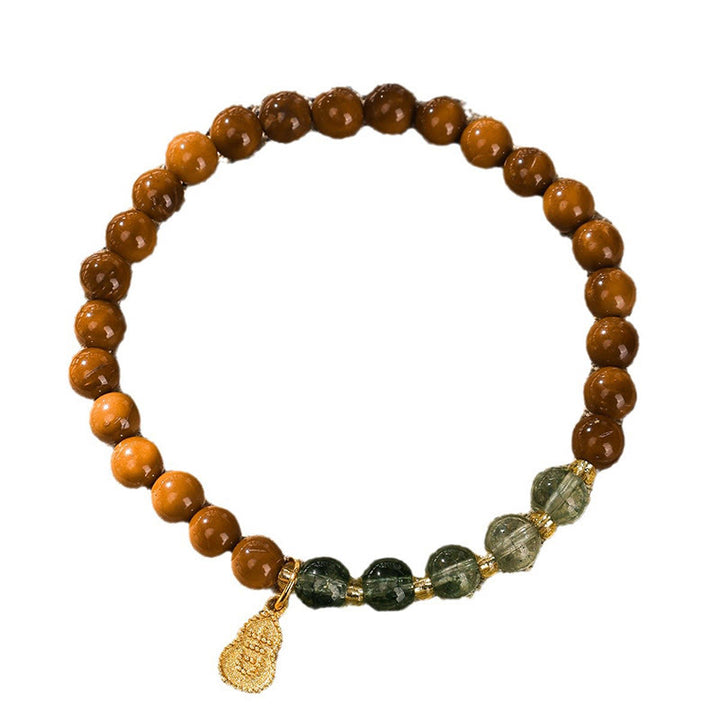 Pulsera de Buddha Stones, semillas de Kuka, fantasma verde para alejar los malos espíritus - image 3