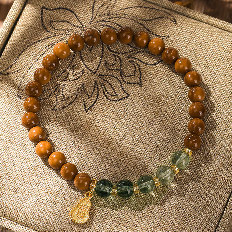 Pulsera de Buddha Stones, semillas de Kuka, fantasma verde para alejar los malos espíritus - image 1