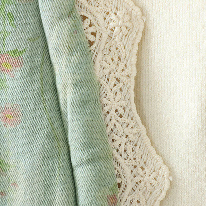 Chaqueta térmica de manga larga para mujer, de algodón, con bolsillos, estampado de encaje y Buddha Stones. - image 19