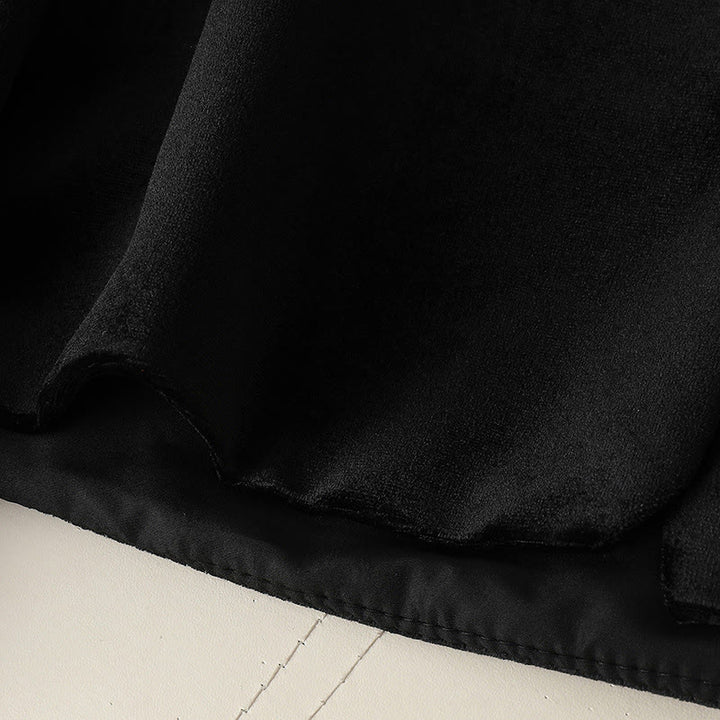 Chaqueta gruesa de manga larga para mujer con diseño de flores colgantes y Buddha Stones  - image 14